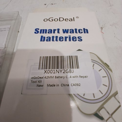 OGODEAL SMART WATCH BATTERY WITH REPAIR TOOL KIT - 42 MM image 2