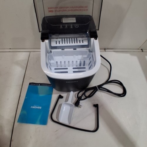 EUHOMY COUNTERTOP ICE MAKER - MAKES 26LBS/DAY - BLACK (MODEL: IM-06D) image 5