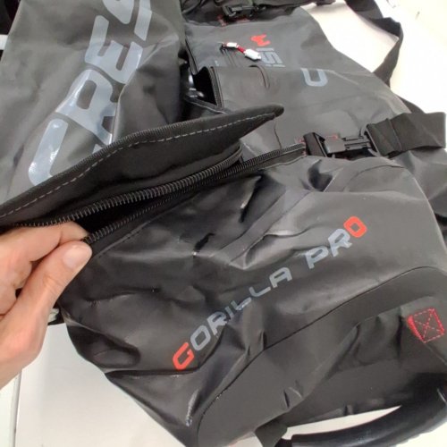 CRESSI GORILLA PRO XL DIVING, SCUBA DIVING BAG - 135L - BLACK image 3