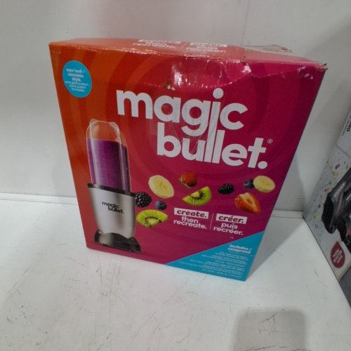 11PC MAGIC BULLET BLENDER SET, SILVER (MODEL: MBR-1101) image 6
