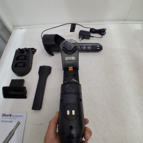 SHARK WANDVAC CORD-FREE HANDHELD VACUUM WITH CREVICE TOOL + MULTI-SURFACE PET TOOL - BLACK (MODEL: WV205CCOBK) image 5