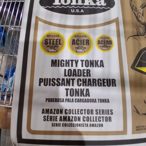 TONKA MIGHTY LOADER TOY - YELLOW image 2