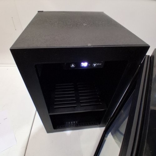 EUHOMY BEVERAGE REFRIGERATOR COOLER WITH 40°F-61°F DIGITAL TEMPERATURE CONTROL - 18L (HOLDS 25 CANS) - BLACK (MODEL: FWC008-11BL-CAEH /‎ WC-6B) image 2