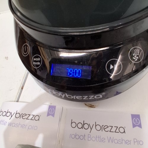 BABY BREZZA PRO ALL IN ONE BABY BOTTLE WASHER/STERILIZER/DRYER COMBO WITH RACKS - BLACK (MODEL: BRZ0190) image 2