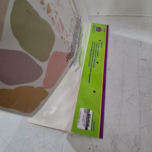 24PC TEACHER CREATED RESOURCES TERRAZZO TONES NUMBER LINE (-20 TO +120) BULLETIN BOARD - MULTI-COLOR (MODEL: TCR 7204) image 3