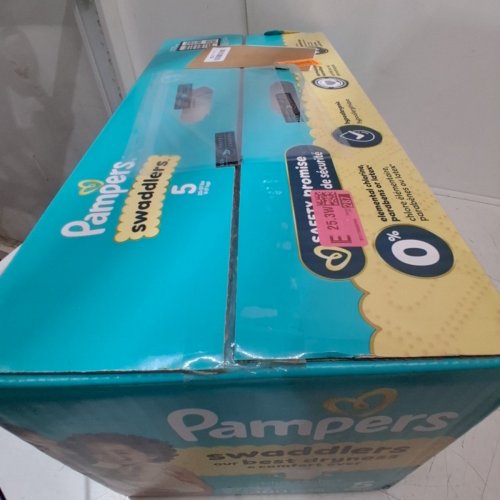 100PK PAMPERS SWADDLERS PULL-ON DIAPERS - SIZE 5 image 2