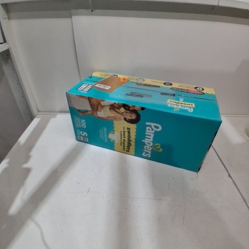 100PK PAMPERS SWADDLERS PULL-ON DIAPERS - SIZE 5 image 4