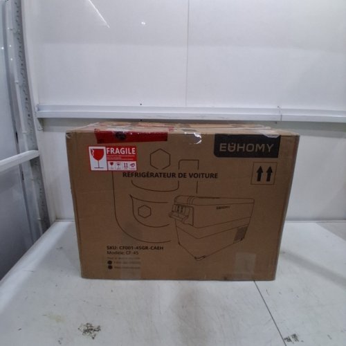 EUHOMY FAST COOLING PORTABLE CAR REFRIGERATOR WITH APP CONTROL - 45L - GREY (MODEL: CF45) image 9