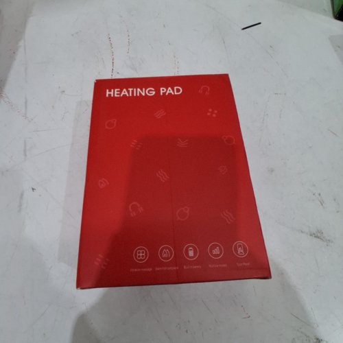 FOOT ANKLE HEATING WRAP VIBRATING MASSAGER - 5 TEMPERATURE LEVELS, 3 VIBRATIONS STRENGTHS - GREY (MODEL: XBL-8688B) image 4