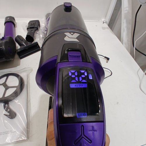 REDROAD ALL-IN-ONE CORDLESS STICK/HANDHELD VACUUM CLEANER - GREY/PURPLE (MODEL: P9 PRO) image 2