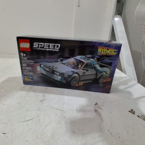357PC LEGO SPEED CHAMPIONS TIME MACHINE FROM BACK TO THE FUTURE BUILDING SET - MULTI-COLOUR (ITEM: 77256 / 6588751) image 2
