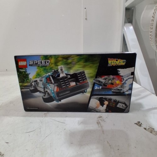 357PC LEGO SPEED CHAMPIONS TIME MACHINE FROM BACK TO THE FUTURE BUILDING SET - MULTI-COLOUR (ITEM: 77256 / 6588751) image 3