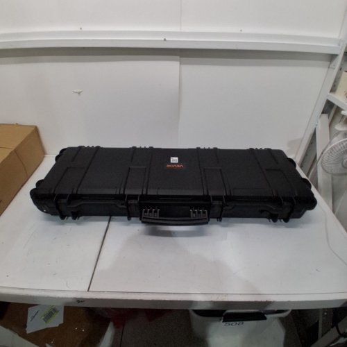 TACTICAL HARD RIFLE CASE WITH PRE-CUT FOAMS - 40" X 13" - BLACK - (MODEL: 1023313) image 3