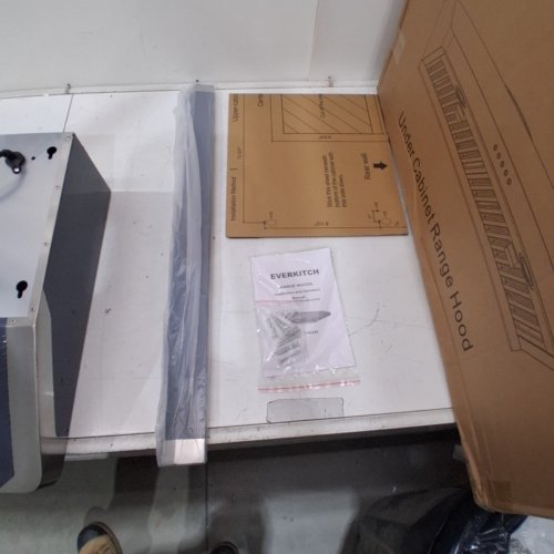 EVERKITCH UNDER-CABINET RANGE HOOD WITH LED LIGHTS, STAINLESS STEEL 900CFM - 30" - STAINLESS STEEL - (MODEL: EVK242) image 6