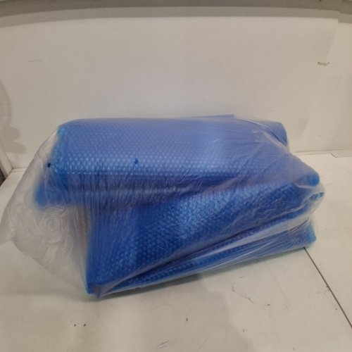 SOLAR POOL COVER WITH BUBBLES - ASSORTED SIZES - BLUE image 4