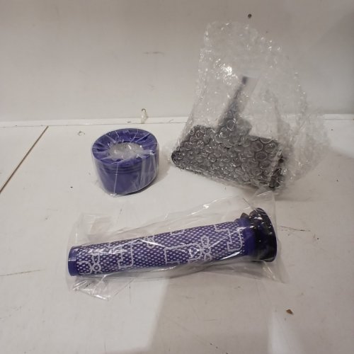 PROFESSIONAL 7000 MAH BATTERY REPLACEMENT WITH FILTER AND FILTER ATTACHMENTS - COMPATIBLE WITH SELECT DYSON VACUUMS - GREY/PURPLE image 3