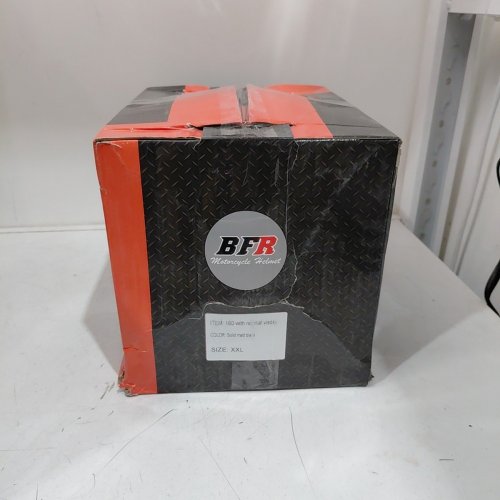 BFR FULL FACE MODULAR FLIP UP MOTORCYCLE HELMET - XXL - MATTE BLACK (ITEM: 160) image 6