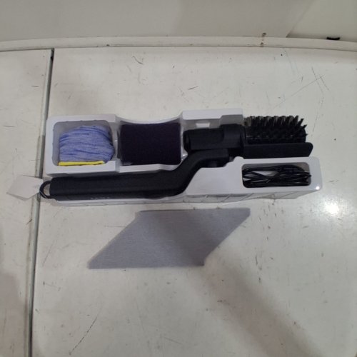 YKYI 2-IN-1 ELECTRIC BARBECUE GRILL BRUSH - 3-SPEED POWER CONTROL, 25W - BLACK (MODEL: ANS-8057) image 3