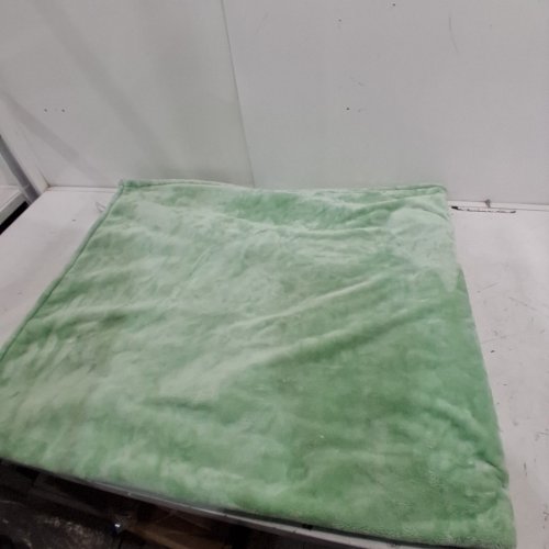 KATE SPADE PLUSH THROW BLANKET - 60" X 70" - MINT GREEN (MODEL: 1859162) image 3