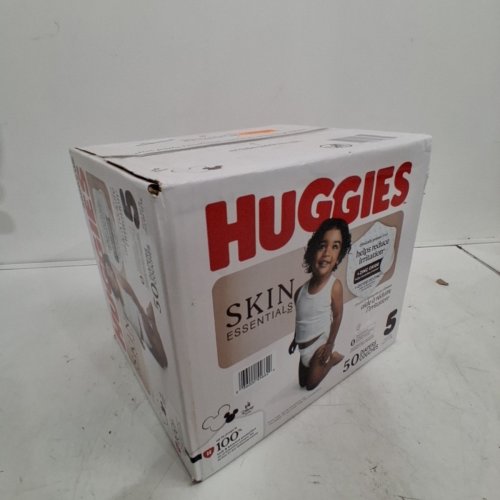 50PK HUGGIES DISNEY BABY SKIN ESSENTIALS DIAPERS - SIZE 5 image 2