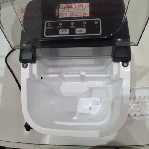 EUHOMY COUNTERTOP ICE MAKER WITH HANDLE - BLACK (MODEL: IM-06D) image 5