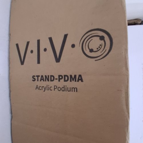 VIVO ACRYLIC PODIUM - CLEAR (MODEL: STAND-PDMA) image 2