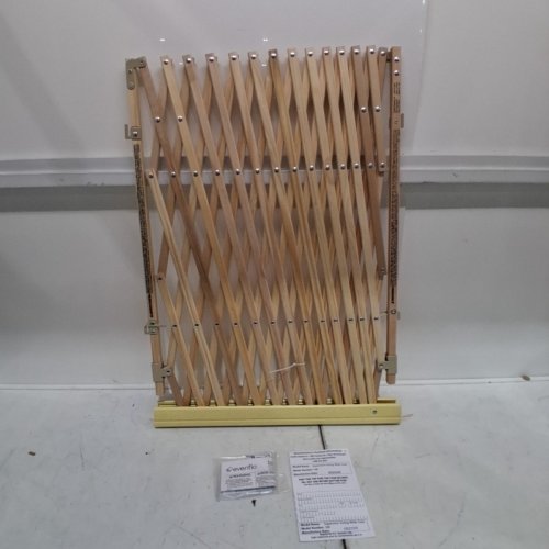 EVENFLO EXPANSION WALK-THRU HARDWARE MOUNTED SAFETY GATE 29"- 32" - NATURAL (MODEL:160) image 2
