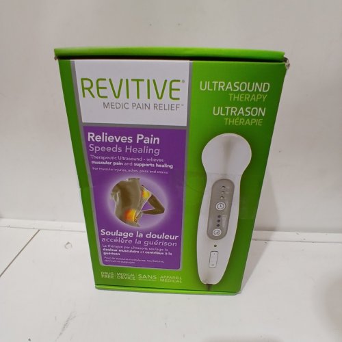 REVITIVE MEDIC PAIN RELIEF ULTRASOUND THERAPY - WHITE (MODEL: UT1033) image 6