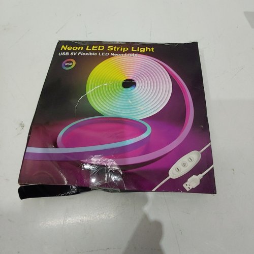 YEEWHALE RGB USB FLEXIBLE NEON LED STRIP LIGHT WITH APP CONTROL & MUSIC SYNC - 10FT image 4