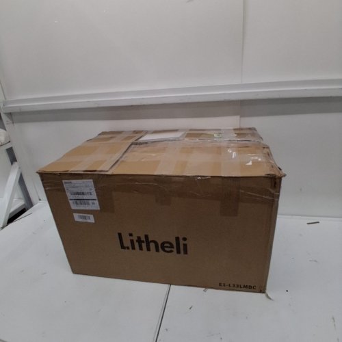 LITHELI CORDLESS LAWN MOWER - 13"- GREEN/BLACK - (MODEL: D03004551) image 5
