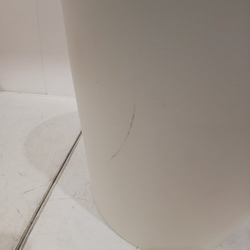 THRESHHOLD WIDE AESTHETIC PLANTER WITH DRAIN HOLE- 12" - WHITE image 3