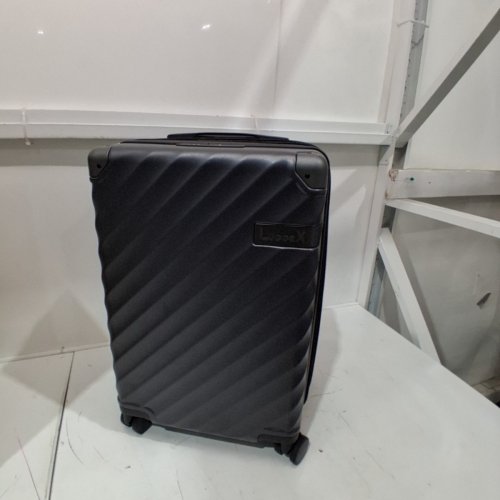 LUGGEX CARRY ON LUGGAGE/SUITCASE POLYCARBONATE EXPANDABLE HARD SHELL SUITCASE WITH SPINNER WHEELS AND TSA LOCKS - 22" - CHARCOAL METALIC GREY - (MODEL: KV-CORE-BK20) image 3