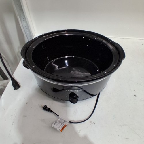 CROCK-POT OVAL SLOW COOKER CLASSIC - 7QT - BLACK (MODEL: SCV700-B-033-BR) image 2