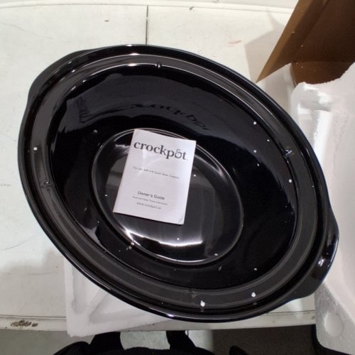 CROCK-POT OVAL SLOW COOKER CLASSIC - 7QT - BLACK (MODEL: SCV700-B-033-BR) image 3