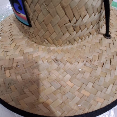 MEN'S COSTA DEL MAR LIFEGUARD STRAW HAT - OSFM - MULTICOLOURED (STYLE : FQS900269) image 2