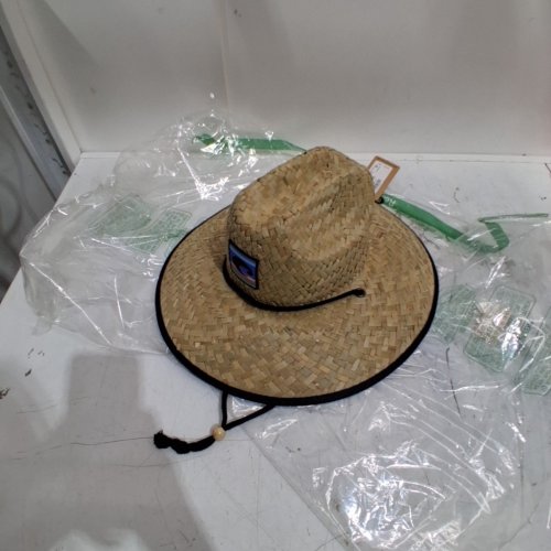 MEN'S COSTA DEL MAR LIFEGUARD STRAW HAT - OSFM - MULTICOLOURED (STYLE : FQS900269) image 3