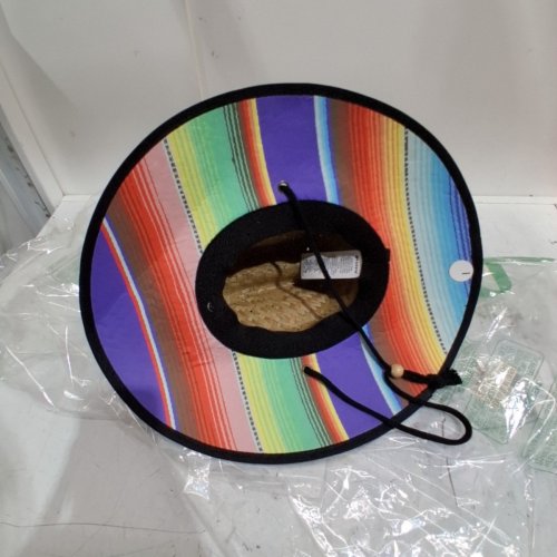 MEN'S COSTA DEL MAR LIFEGUARD STRAW HAT - OSFM - MULTICOLOURED (STYLE : FQS900269) image 4