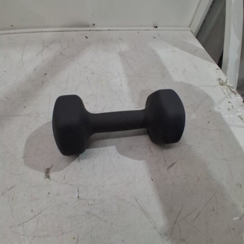 AMAZON BASICS NEOPRENE DUMBBELL HAND WEIGHT - 15LBS - DARK GREY image 2