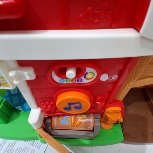 FISHER-PRICE LITTLE PEOPLE TODDLER TOY CARING FUN ANIMAL FARM PLAYSET - AGES 1+ - MULTICOLOR (MODEL: JNB87-9564) image 2