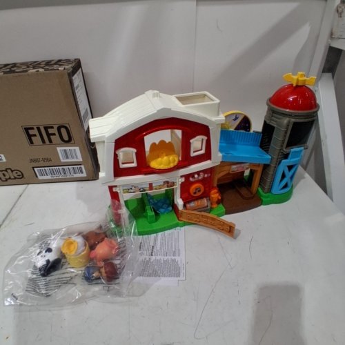 FISHER-PRICE LITTLE PEOPLE TODDLER TOY CARING FUN ANIMAL FARM PLAYSET - AGES 1+ - MULTICOLOR (MODEL: JNB87-9564) image 3