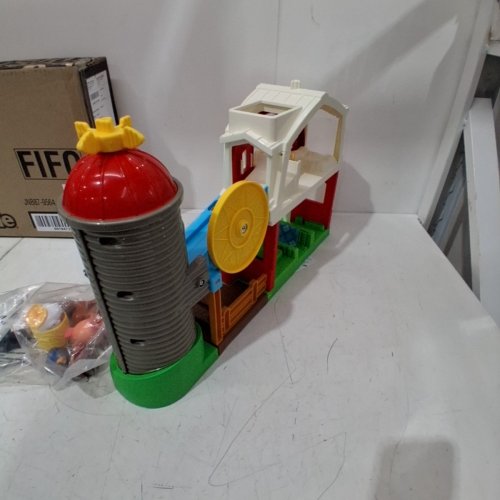 FISHER-PRICE LITTLE PEOPLE TODDLER TOY CARING FUN ANIMAL FARM PLAYSET - AGES 1+ - MULTICOLOR (MODEL: JNB87-9564) image 4