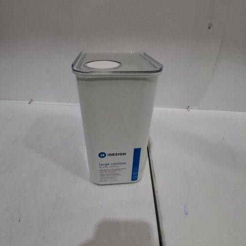 IDESIGN AIRTIGHT STACKABLE CANISTER - 4.75" X 6.375" X 8.75" - WHITE image 3