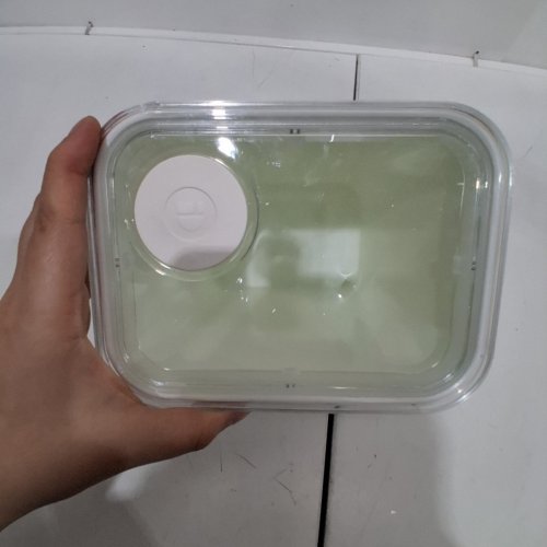 IDESIGN AIRTIGHT STACKABLE CANISTER - 4.75" X 6.375" X 8.75" - WHITE image 4
