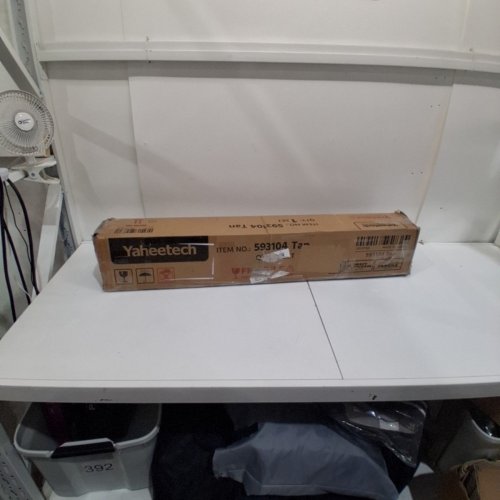 YAHEETECH 3-TIER PATIO UMBRELLA - 10FT W X 8.25FT H - TAN (MODEL: 593104) image 4