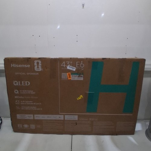 HISENSE E6 SERIES HI-QLED 4K UHD SMART FIRE TV - 43", AI LIGHT SENSOR, VOICE REMOTE WITH ALEXA, HDR 10+ ADAPTIVE - BLACK (MODEL: 43E6SF) image 14