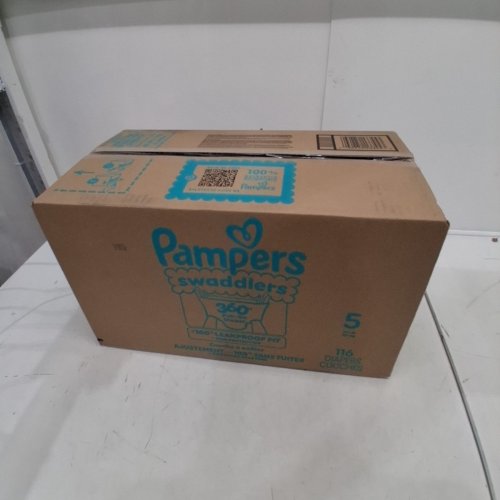 116PK PAMPERS SWADDLERS 360 PULL ON DISPOSABLE DIAPERS - SIZE 5 image 2