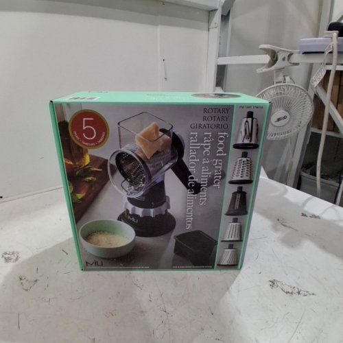 MIU ROTARY FOOD GRATER - BLACK AND WHITE image 2
