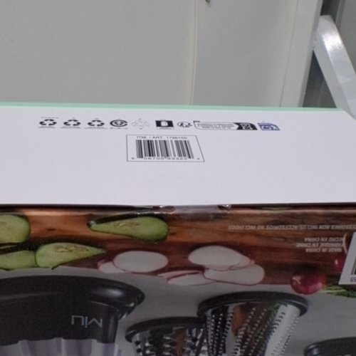 MIU ROTARY FOOD GRATER - BLACK AND WHITE image 3