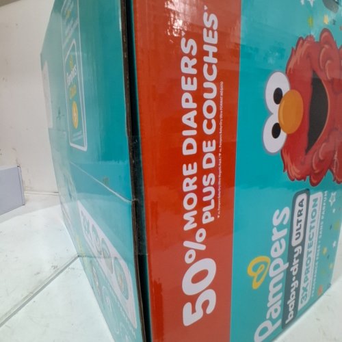 138PK PAMPERS BABY DRY ULTRA DIAPERS - SIZE 5 (20-37LBS) - SESAME STREET image 3