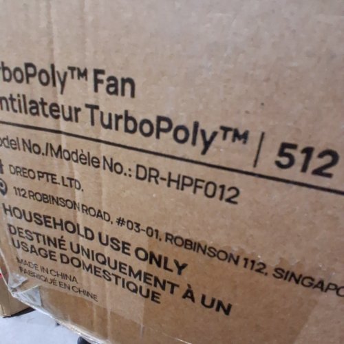 DREO TURBOPOLY STANDING FAN WITH AROMA FEATURE & REMOTE CONTROL (MODEL: DR-HPF012) image 2